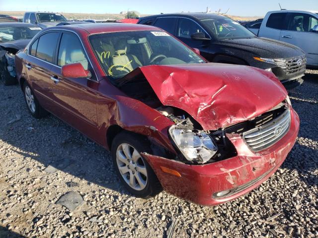 KIA OPTIMA LX 2006 with VIN KNAGE124865046139 - Photo from auction