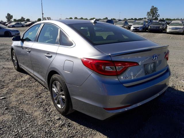 Photo 3 from auction – 2016 HYUNDAI SONATA SE with VIN 5NPE24AF7GH291992
