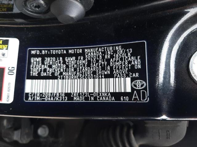 Photo 10 from auction – 2014 TOYOTA COROLLA L with VIN 2T1BURHE5EC001644