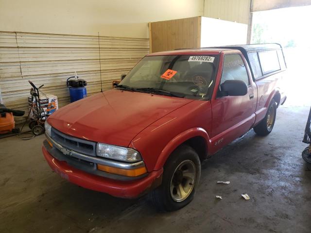 Photo 2 from auction – 2000 CHEVROLET .S10 with VIN 1GCCS1456YK197680