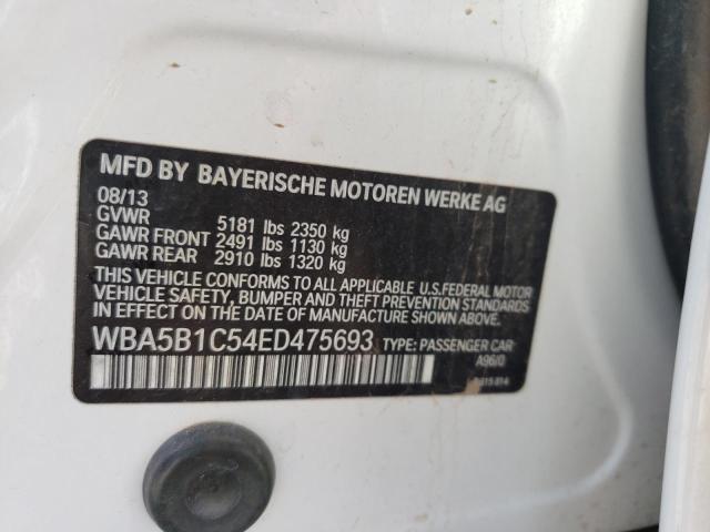 Photo 10 from auction – 2014 BMW 535 I with VIN WBA5B1C54ED475693