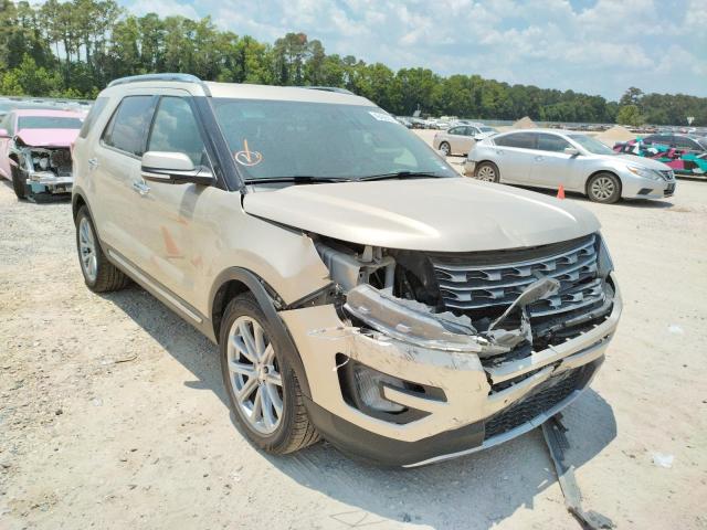 FORD EXPLORER L 2017 with VIN 1FM5K7F84HGC93700 - Photo from auction