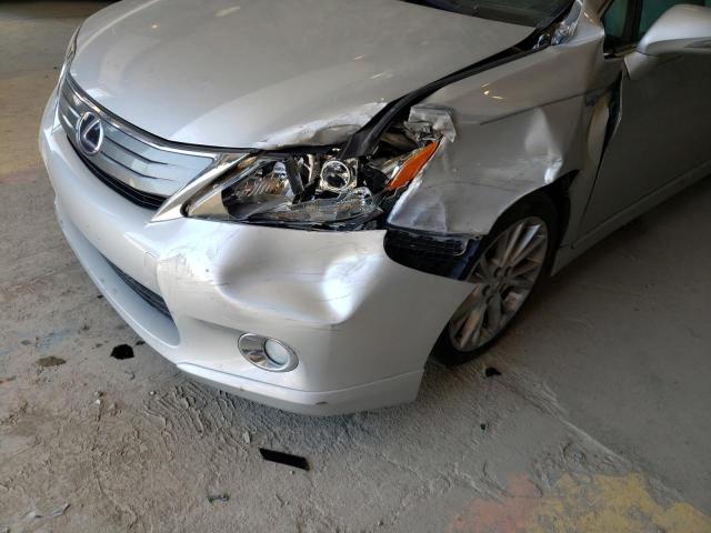 Photo 9 from auction – 2010 LEXUS HS 250H with VIN JTHBB1BA9A2002171
