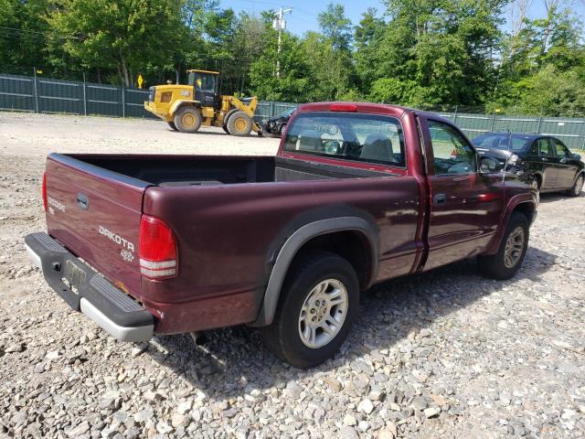 Photo 4 from auction – 2003 DODGE DAKOTA SXT with VIN 1D7FL16X43S133497