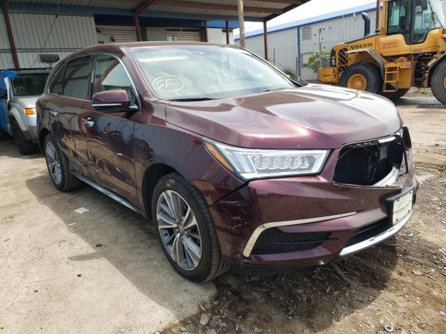 ACURA MDX TECHNO 2017 с VIN 5FRYD4H59HB005157 - Фото с аукциона