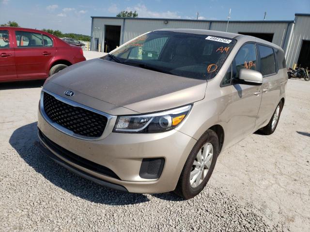 Photo 2 from auction – 2017 KIA SEDONA LX with VIN KNDMB5C16H6228249
