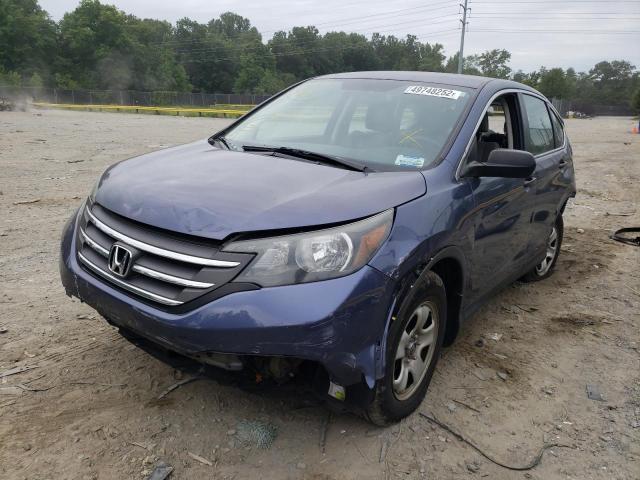 Photo 2 from auction – 2012 HONDA CR-V LX with VIN 5J6RM3H32CL046194