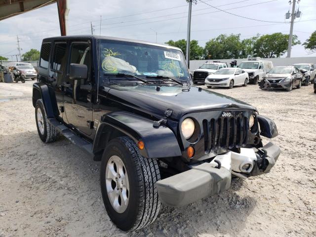 JEEP WRANGLER U 2013 with VIN 1C4BJWEG8DL629217 - Photo from auction