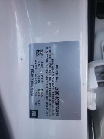 Photo 10 from auction – 2013 BUICK VERANO with VIN 1G4PS5SK5D4108547