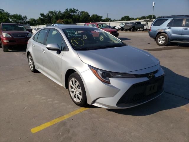 TOYOTA COROLLA LE 2020 with VIN JTDEPRAE6LJ054773 - Photo from auction