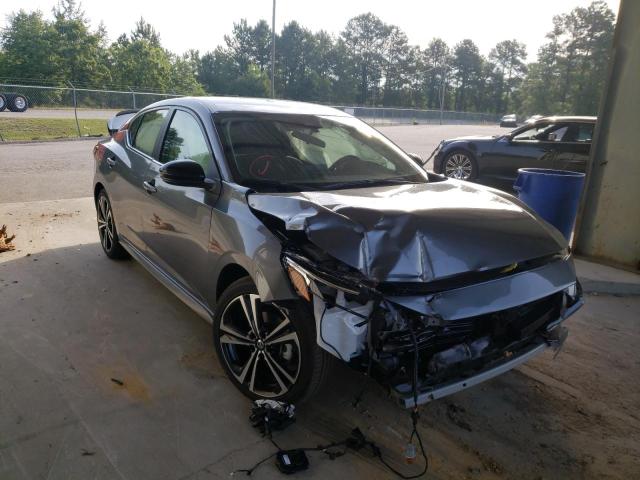 Photo 1 from auction – 2022 NISSAN SENTRA SR with VIN 3N1AB8DV4NY263448