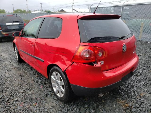 Photo 3 from auction – 2007 VOLKSWAGEN RABBIT with VIN WVWBR71K47W277961