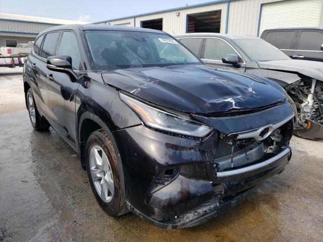 TOYOTA HIGHLANDER 2021 with VIN 5TDZZRAH3MS080435 - Photo from auction