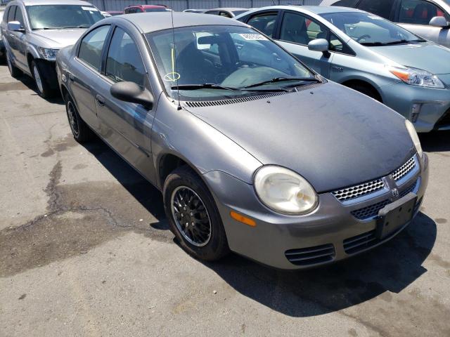 DODGE NEON BASE 2005 with VIN 1B3ES26C25D247812 - Photo from auction