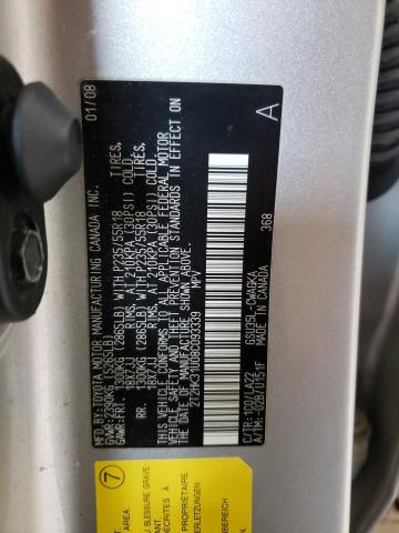 Photo 10 from auction – 2008 LEXUS RX 350 with VIN 2T2HK31U08C093339