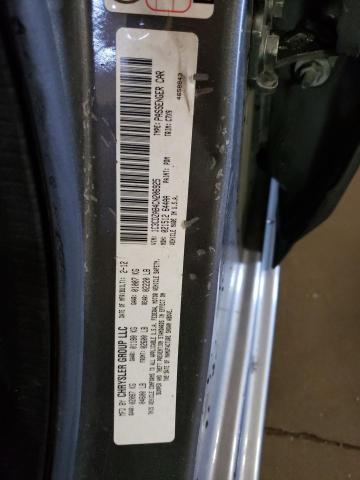 Photo 10 from auction – 2012 DODGE AVENGER SE with VIN 1C3CDZAB4CN206925