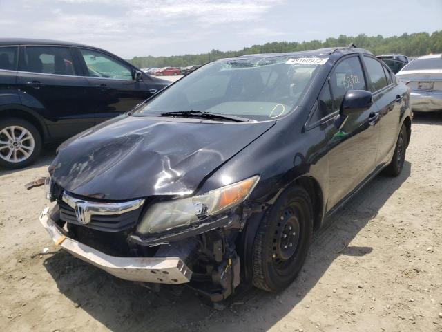 Photo 2 from auction – 2012 HONDA CIVIC LX with VIN 19XFB2F55CE080166