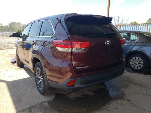 Photo 3 from auction – 2019 TOYOTA HIGHLANDER with VIN 5TDBZRFH0KS741510