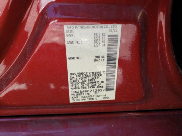 Photo 10 from auction – 2016 NISSAN ALTIMA 2.5 with VIN 1N4AL3AP8GC232952
