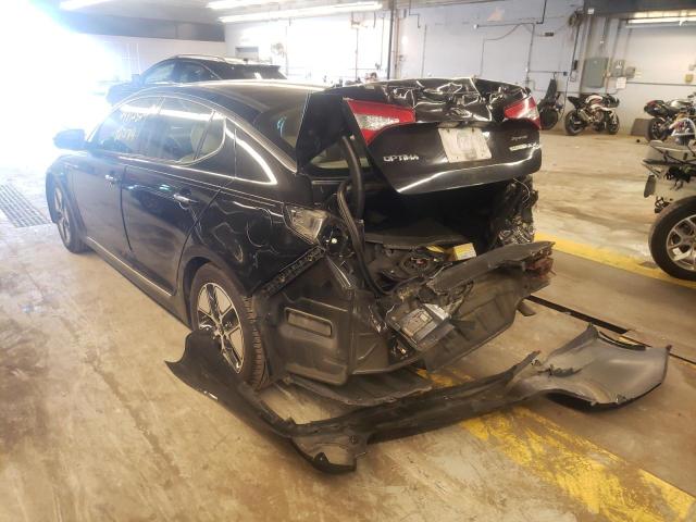 Foto 3 de la subasta – 2013 KIA OPTIMA HYB con VIN KNAGM4AD3D5038162