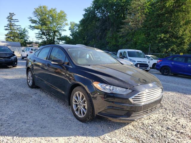 FORD FUSION SE 2017 with VIN 3FA6P0H74HR395082 - Photo from auction
