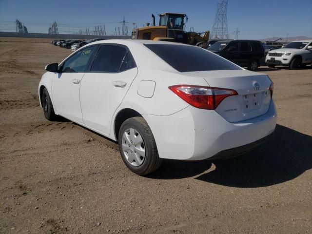 Photo 3 from auction – 2014 TOYOTA COROLLA L with VIN 2T1BURHE4EC167153