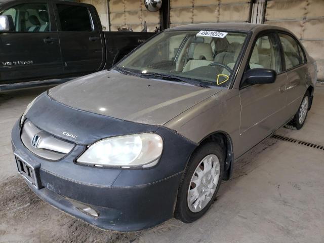 Photo 2 from auction – 2005 HONDA CIVIC LX with VIN 2HGES15585H545264