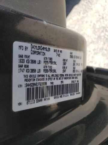 Photo 10 from auction – 2001 DODGE DURANGO with VIN 1B4HS28N51F639690
