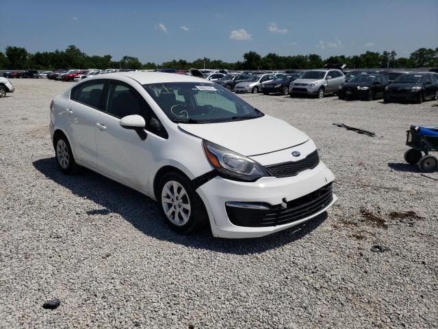 KIA RIO LX 2016 with VIN KNADM4A37G6541797 - Photo from auction