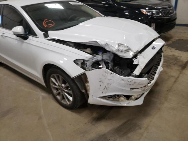 Photo 9 from auction – 2017 FORD FUSION SE with VIN 3FA6P0HD9HR332856