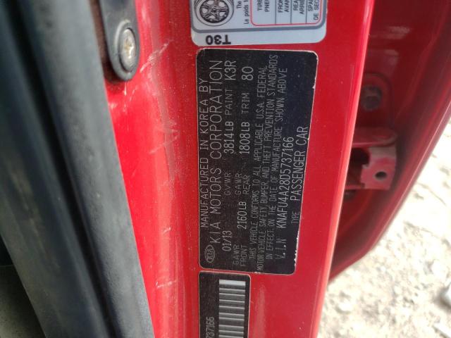 Photo 10 from auction – 2013 KIA FORTE EX with VIN KNAFU4A28D5737166
