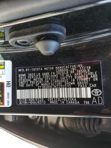 Photo 10 from auction – 2019 TOYOTA COROLLA L with VIN 2T1BURHE3KC202213