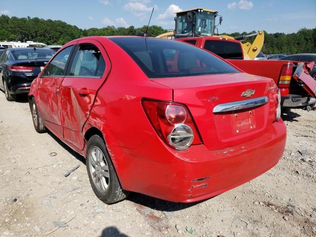 Photo 3 from auction – 2015 CHEVROLET SONIC LT with VIN 1G1JC5SH8F4107111