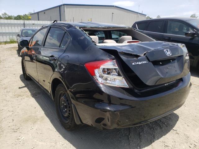 Photo 3 from auction – 2012 HONDA CIVIC LX with VIN 19XFB2F55CE080166