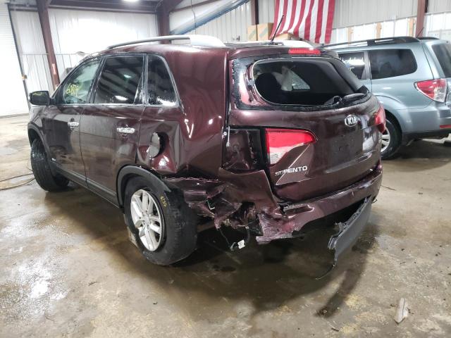 Photo 3 from auction – 2014 KIA SORENTO LX with VIN 5XYKTCA64EG474068