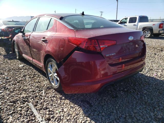 Photo 3 from auction – 2013 KIA OPTIMA EX with VIN 5XXGN4A74DG255970