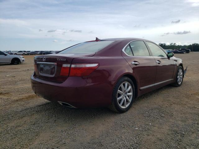 Photo 4 from auction – 2007 LEXUS LS 460 with VIN JTHBL46F375045285