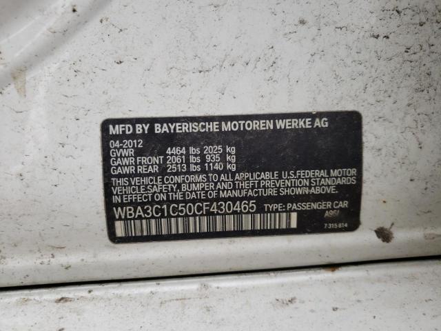 Photo 10 from auction – 2012 BMW 328 I SULE with VIN WBA3C1C50CF430465