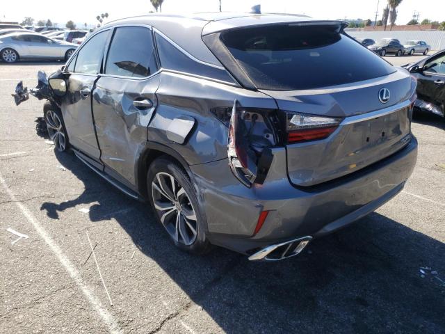 Photo 3 from auction – 2017 LEXUS RX 350 BAS with VIN 2T2ZZMCA8HC040848