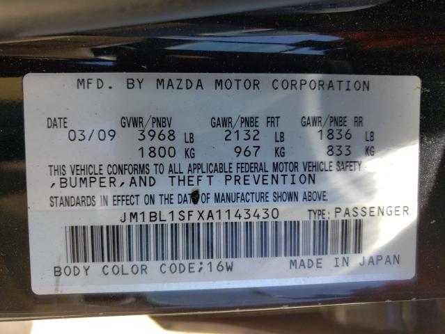 Photo 10 from auction – 2010 MAZDA 3 I with VIN JM1BL1SFXA1143430