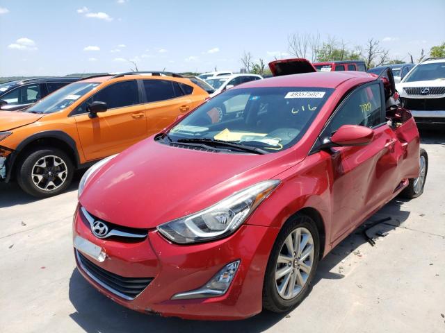 Photo 2 from auction – 2014 HYUNDAI ELANTRA SE with VIN KMHDH4AEXEU031070