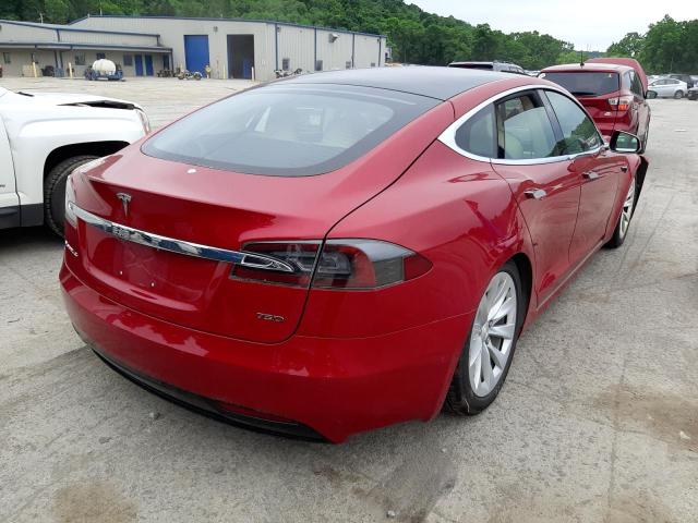 Photo 4 from auction – 2017 TESLA MODEL S with VIN 5YJSA1E28HF232509