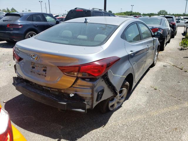 Photo 4 from auction – 2015 HYUNDAI ELANTRA SE with VIN 5NPDH4AE0FH606972