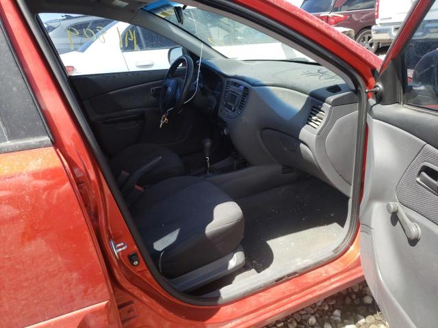 Photo 5 from auction – 2010 KIA RIO LX with VIN KNADH4A39A6601297