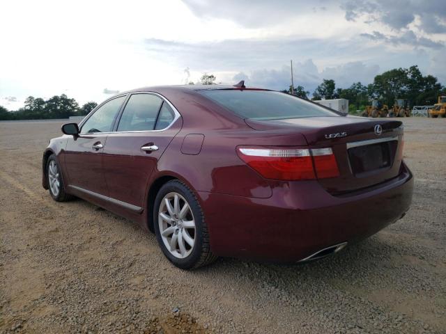Photo 3 from auction – 2007 LEXUS LS 460 with VIN JTHBL46F375045285