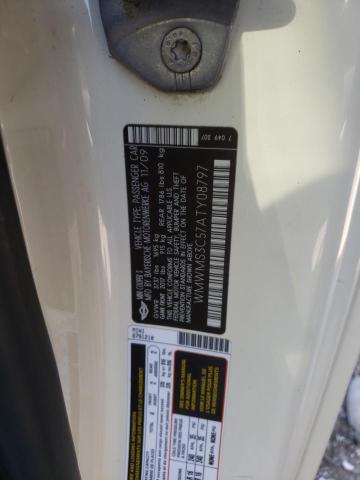 Photo 10 from auction – 2010 MINI COOPER S with VIN WMWMS3C57ATY08797