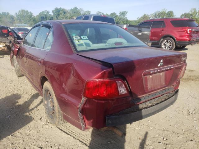 Photo 3 from auction – 2003 MITSUBISHI GALANT with VIN 4A3AA46G33E209797