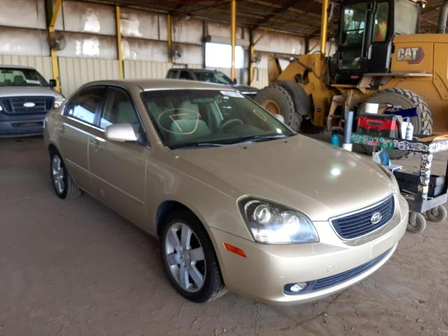 KIA OPTIMA LX 2008 with VIN KNAGE123885238459 - Photo from auction