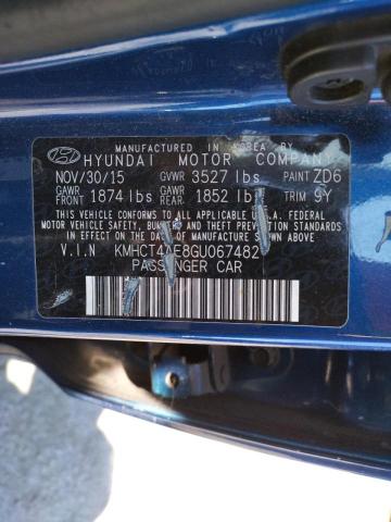 Photo 10 from auction – 2016 HYUNDAI ACCENT SE with VIN KMHCT4AE8GU067482