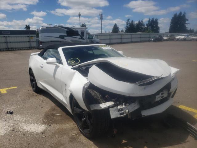 Photo 1 from auction – 2017 CHEVROLET CAMARO LT with VIN 1G1FB3DX2H0124966